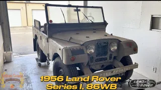 1956 Land Rover Series I, 86 WB: getting ready for the road!  #landroverseries #repair #california