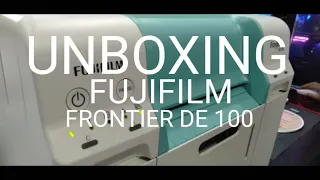 UNBOXING FUJIFILM PRONTIER DE 100 Untung besar memulai percetakan  simak