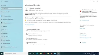 Windows 10 Cumulative Update For Version 21H2 x64 Based Systems - UNSUCCESSFUL UPDATE!