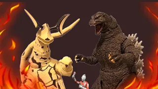 Godzilla vs. The Electric Monster stop motion