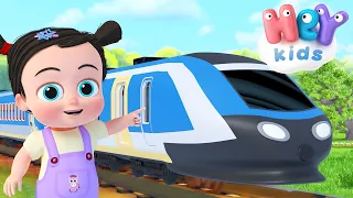 Vonatok dal 🚆 Vonatos mese | HeyKids - Gyerekdalok és mondókák