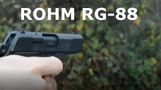 Blank/Prop Gun Review+Shooting ROHM RG-88