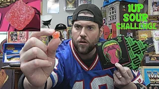 1UP SOUR Challenge (World's Most Sour Candy by FaZe Rug) | L.A. BEAST