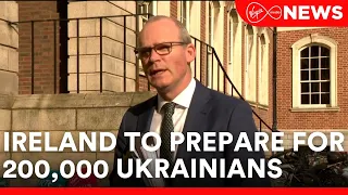 Simon Coveney Announces Ireland Must Prepare for Estimated 200,000 Ukrainians