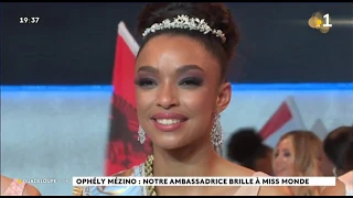 Miss Monde 2019 : la Française Ophély Mézino sacrée première dauphine