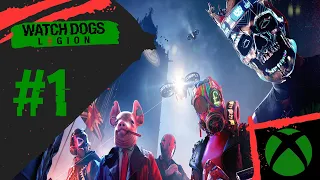 xbox series x. watch dogs legion #1 Прохождение