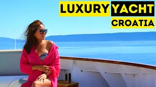 Croatia Yacht Cruise in Luxury from Zadar to Opatija - Ship Tour! 🛳