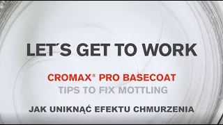 Cromax Pro Video: Jak usunąć efekty chmurzenia