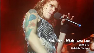 BETH HART - Whole Lotta Love (Led Zeppelin Tribute); Liederhalle, Stuttgart; 2022-12-12