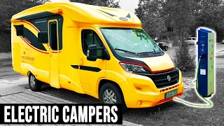 10 New Camping Vehicles Equipped with Battery-Electric Powertrains for Sustainable Vanlife