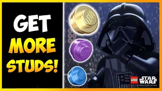 LEGO Star Wars The Skywalker Saga - How To Get Studs Fast (4 BEST Studs Farm Location!)