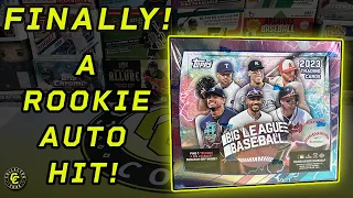 Finally Got An Auto Pull! 2023 Topps Big League Hobby Box Rip!