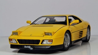 Review Ferrari 348 tb 1:18 Hotwheels Elite