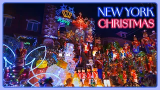 NYC Christmas 🎄🌟 2023 Dyker Heights Christmas Lights Tour, New York