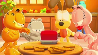 Garfield Lasagna Party All Minigames