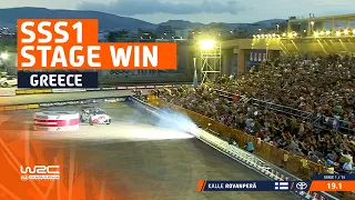 Rovanperä on SS1 | WRC EKO Acropolis Rally Greece 2023