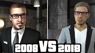 All Gay Tony Prince Cutscenes GTA 2008 vs 2018