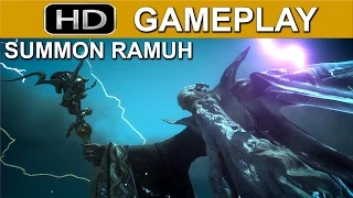 Final Fantasy 15 Summon Ramuh Gameplay - Final Fantasy XV Summon