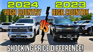 2024 VS 2023 Chevy Silverado 3500 High Country Comparison: Here Are All The Updates They Did!!!