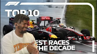(DTN Reacts) Top 10 Best Races Of The Decade | 2010-2019 (These Races Are Wild!)