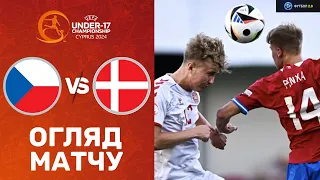 Чехія – Данія. Чемпіонат Європи U-17, 1/4 фіналу / Огляд матчу