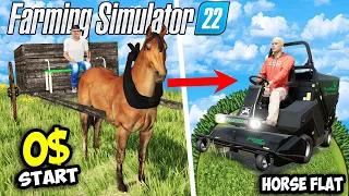 Start with $0 and HORSE on FLAT MAP🚜 MAP download! ✅