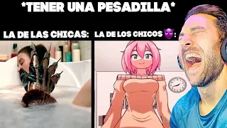 Tener una pesadilla... - CHICOS vs CHICAS 😂