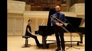 Fly or Die for Bass Trombone and Piano by Gilles Rocha