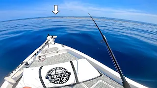 Fishing ALONE in a *24ft* Boat in the GULF for my DINNER.... [Catch, Clean, Cook]