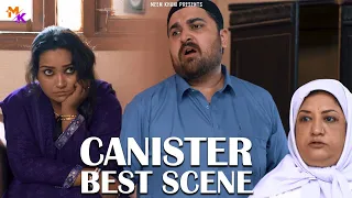 Canister [Best Scene] || Meem Kahani || Mazhar Moin || Hina Dilpazeer || Uroosa Siddiqui ||