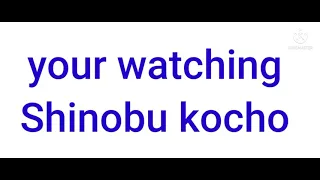 Naruto friends reacts to fem Sasuke as shinobu kocho