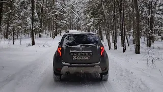 Запуск Дизельного Дастера в мороз🔥