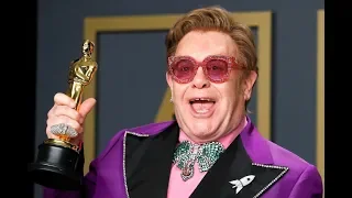 Sir Elton John thanks his kids in heartfelt Oscars acceptance speech