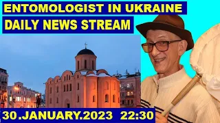 Lecture-8 of Diary of Entomologist in Ukraine. Life & Insects, Kyiv, Ukraine, January, 30-th, 2023.