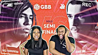 TOMAZACRE vs CODFISH | Grand Beatbox Battle 2019 | SEMI FINAL (REACTION FOR THE FIRST TIME)