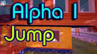 Hello Neighbor Alpha 1 Сложный прыжок