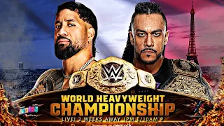 Jey Uso vs. Damian Priest At Backclash France For World Heavyweight Championship — FULL MATCH