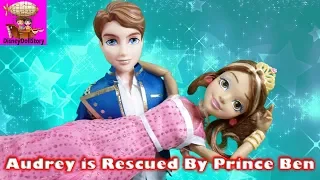 Audrey is Saved By Prince Ben -Part 3 -Legacy of Maleficent Series Descendants Disney