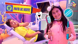 Maria Clara finge ser dentista por um dia e salva os dentes do JP!