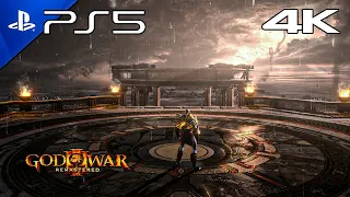 God of War 3 Remastered Gameplay Walkthrough Prologue [4K 60FPS] (PS5)