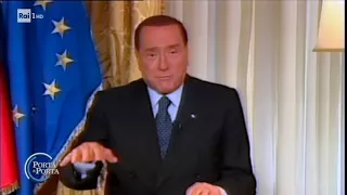 Strasburgo decide su Berlusconi - Porta a porta 22/11/2017