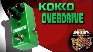 KOKKO Overdrive FOD3 Pedal REVIEW and DEMO (Tube screamer clone)