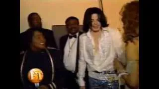 Michael Jackson 2003 BET Awards Backstage