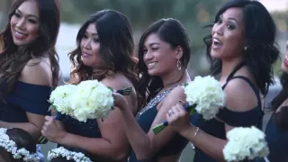 AirWedding.co. Beautiful DJ & Trish's Wedding in Las Vegas. Same Day Edit Wedding Video