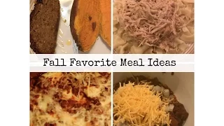 Fall Food Meal Ideas | Lifestyle | LisaSz09