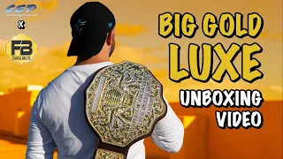FANDU BELTS BIG GOLD "LUXE" REPLICA BELT - An Unboxing Video