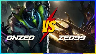 Onzed Vs Zed99 Battle it Out: Who Has the Best Plays?