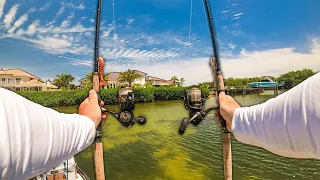 Every Fish Was Biting! I Couldn't Believe It! (Florida Residential Fishing)