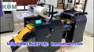 Máy cán màng thủy lực - tự động hoàn toàn HUPU-390HSW II Máy cán màng công nghệ mới nhất 2022 II