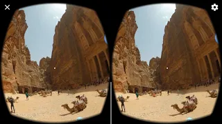 Petra Jordan VR box 360 video